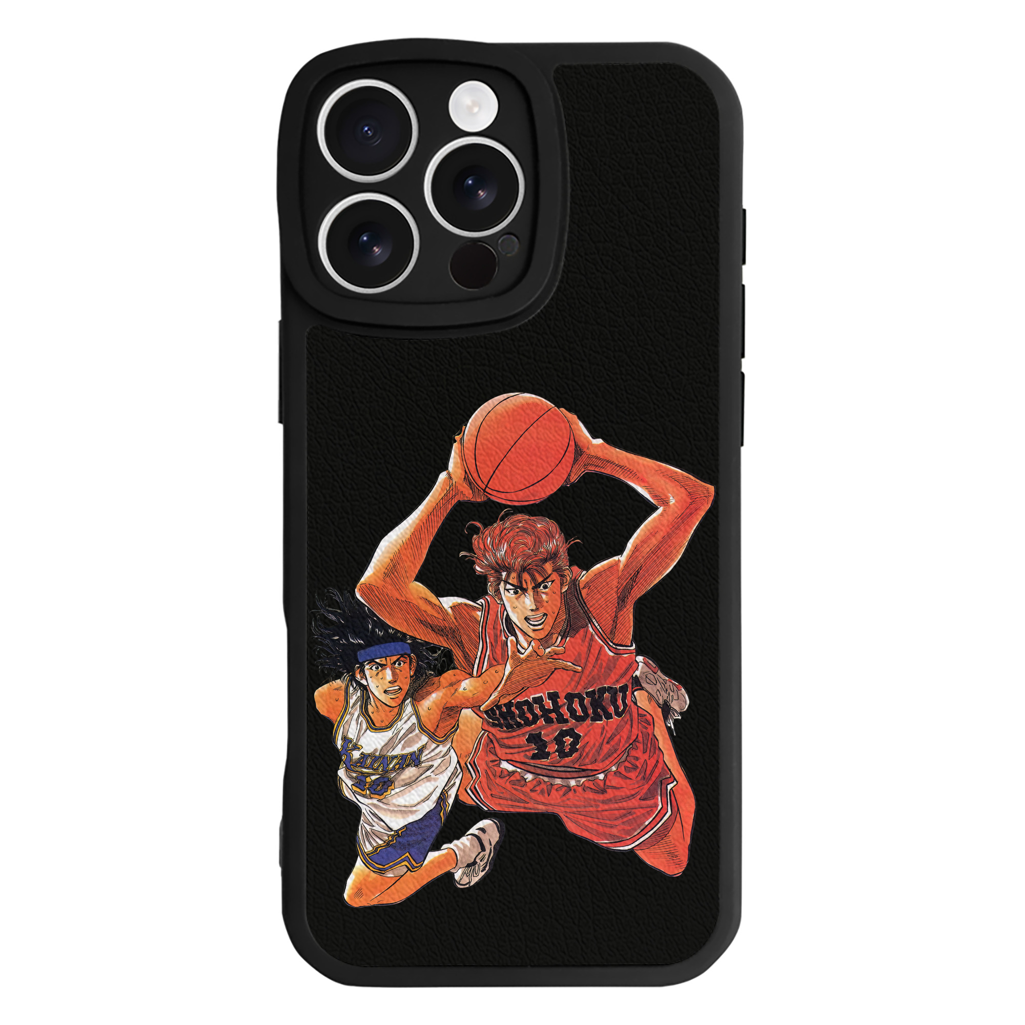 （画像用） SLAM DUNK／スラムダンク 【iPhone 16シリーズ対応】シリコンスマホケース（レザー調） 材質：シリコン